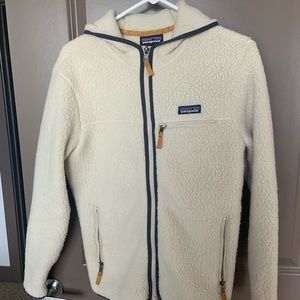 Patagonia Women's Retro Pile Fleece Hoody - Pelican